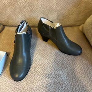Croft & Barrow Gray Ankle Boots
